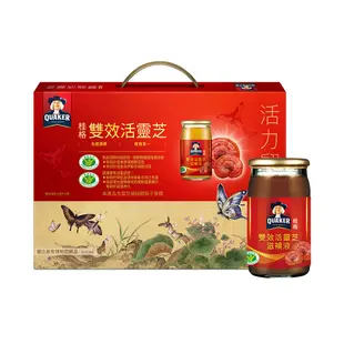 桂格雙效活靈芝禮盒60ml*8入x4