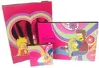 Makeup Revolution TheSimpsons Eyeshadow Palette&Love Ombre Highlighter&Brush Set