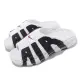 【NIKE 耐吉】拖鞋 Wmns Air More Uptempo 女鞋 男鞋 白 黑 大AIR 熊貓 運動拖鞋(FJ0755-100)