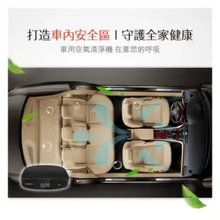 特惠組★送原廠110V電源【Honeywell】( CATWPM25D01 ) PM2.5顯示 車用空氣清淨機 -公司貨