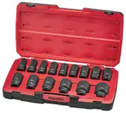 Teng T9417L - Impact Socket Set Deep 3/4" Drive Metric 17 Piece