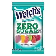 Welch’S Zero Sugar Fruity Bites, Island Fruit, 3 Ounces
