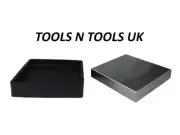 3'' STEEL & RUBBER BLOCK DOUBLE SIDED COMBINATION METAL WORKING ANVIL BENCH TOOL