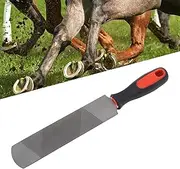 TARSHYRY 8 Inch Hoof Rasp, Horseshoe File with Rubber Handle,Farrier File Tool Farrier Rasp File, Mini Rasp Hoof File Equine Hoof Rasp for Horses,Pig Hoof File,Goat Rasp