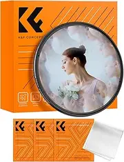 K&F Concept 82mm Kaleidoscope Lens Filter, Special Effects Filter Prism Crystal Glass with Multi Refraction Subjects for Camera Lens