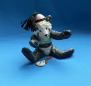 PHB Porcelain Hinged Jointed Panda Bear Trinket Box W/Charm - New in Box