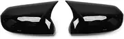 Gerrit for T&oyota Camry 2018-2019-2020 Car Replacement Side Rear View Mirror Cover Caps Reverse Shell Case Car Side Mirror Cover Exterior Mirrors (Color : Gloss Black)