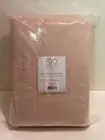 (Set 2) 510 Design Velvet Back Tab Light Filter Window Curtains Panels Blush 95"