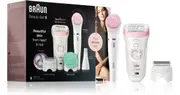 Braun Silk-épil 9 S9995 epilator with cleaning brush