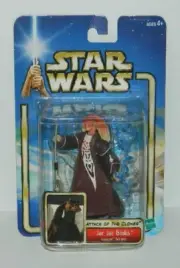 Star Wars Attack of the Clones Jar Jar Binks Gungan Senator 2002 HASBRO #84821