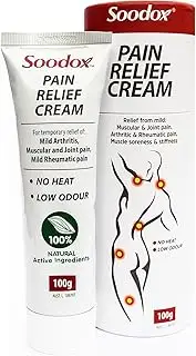 Soodox | Original Pain Relief Cream| 2 Pack | 100% Australian | 100% Natural Active Ingredients | Reduce Arthritis, Muscle Soreness, Stiffness, Muscular and Joint Pain | No Heat | Low Odor
