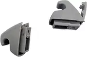 fhtpr 2 X Sun Visor Clip Hook,Fit For REGAL, GT GM, Fit For Chevrolet, AVEO Fit For Ope CruzeL Sonic Spark 95994975 Auto Car Accessories Car Visor Retaining Clip
