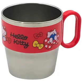 三麗鷗不鏽鋼疊疊杯300ml-Hello Kitty/酷企鵝/大眼蛙【台灣正版現貨】