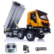 LESU 1/14 RC Hydraulic Dumper Tipper Car 8X8 Assembled Chassis RTR I6S Radio