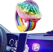 LED Wristband | Wearable Disco Lights - USB Charging with Suction Cup Portable LED Bracelets Lamp for Room Decoration Car Party for Women and Men