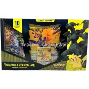 Pikachu and Zekrom GX Tag Team Premium Collection Box Evolving Skies Pack