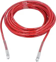 Airless Paint Sprayer Hose High Pressure 4350 Psi Swivel Joint Spray Can Extension Pole Paint Spray Hose 49.21 Feet Diameter 1/4 Inch