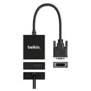 Belkin DVI to Displayport-f Adapter Dongle Bag and Label NEW