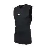 在飛比找遠傳friDay購物優惠-NIKE 男運動緊身背心-DRI-FIT 休閒 上衣 黑白