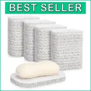 Eco-Friendly Soap Saver Pads - 100 Pcs Easy-Clean Self-Draining Soap Holders