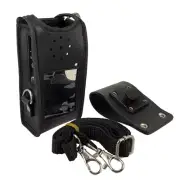 Walkie Talkie Leather Soft Case Protective Cover For Baofeng UV-9R UV 9R PLUS