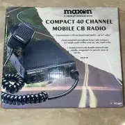 Maxon Compact 40 Channel Mobile CB Radio MCB-30 New Vehicle Mounted