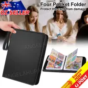 400 Cards Pocket Trading Card Binder Zip Trading Card Album Folder Case NEW2