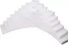 50 Pcs Magic Sponge Eraser Melamine Foam Cleaner 100x60x20mm Multi-Functional
