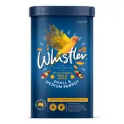 Whistler Small & Medium Parrot Freeze Dried Mixed Fruit & Vegetable Medley - 120g