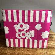 Ecolution 3 Qrt Microwave Micro-Pop Popcorn Popper Glass NEW Neon Pink NIB