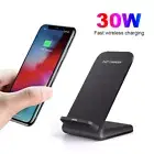 30W/15W Wireless Charger Fast Charging Dock For Samsung GalaxyS25 S24 S23 Note20