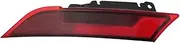 Car Rear Bumper Reflector Light, Compatible With Land Rover Discovery 2017-2019 Rear Brake Light Tail Light(Left)