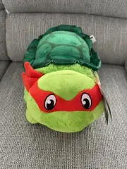 Teenage Mutant Ninja Turtles Raphael Pillow Pets Plush 16" NEW TMNT