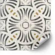 [Namly Design] Tiles Sticker - Abstract geometric pattern - Blue / 02 / Set of 24