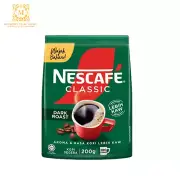 NESCAFE Instant Coffee Dark Roast Refill Pack 200gm - Halal Certified Malaysia