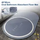 Bath Mat Non-slip Quick Drying Floor Mat Water Absorbent Bathroom Carpet Mat