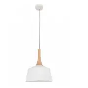 Nordic Interior Dome Pendant Light - Matte White - 270mm