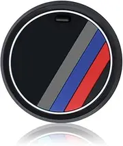 2PCS Car Interior Accessories Anti Slip Cup Mat Compatible with BMW 1 3 5 7 Series F30 F35 320li 316i X1 X3 X4 X5 X6 (2.6inch)