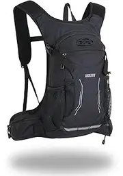 buffup Hiking Backpack 15L Lightweight Bicycle Backpack Small Suitable for Day Hiking, MTB, Skiing Outdoor Sports