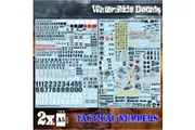 GSW: Waterslide Decal Sheets - Tactical Numerals and Pinups