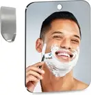Shower Mirror Fogless for Shaving,(Medium 6 in X8 In) Fogless Mirror for Shower
