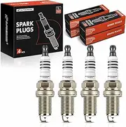 A-Premium Iridium & Platinum Spark Plugs Compatible with Jeep Compass/Patriot 2007-2011, Saturn Astra 2008-2009, 1.8L 2.0L 2.4L, Pack of 4