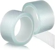 Alipis 2 Rolls Car Door Edge Guard Tape Protective Strip for Door Entry and Sill Multi Area Protection Strong Adhesion Removable Easy Installation Car Protection Accessories