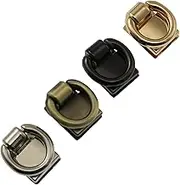 Suspension Clasp for Purse yyangz 8PCS 4 Colors Metal Bag Side Clip Buckle, Handbag Chain Strap Connector, Wallet Clutch Lanyard Clasp, DIY Leather Craft Accessories