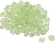 uxcell 300pcs Glow Rocks 10-15mm Glow Pebbles Decoration in The Dark Luminous Stones Decor DIY Decorative Translucent for Garden, Potted Plant, Fish Tank