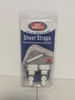 4pc Bed Makers Sheet Straps - Hold Sheets in place - Adjusts to fit any bed! NEW