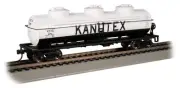 Bachmann Kanotex 879 3-Dome Tank Car, Silver Series, HO Scale