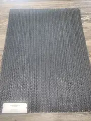 Threshold ￼Metallic Silver Placemats Set of 2 Woven Gray NWT Designer 1196