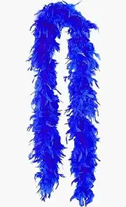 Feather Boa Blue 1.82m