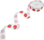 SHINEOFI 1 Roll Decorative Webbing Bouquet Ribbon Halloween Caution Ribbon Present Wrap Tape Back to School Decorations Graduation Accessories Flower Wrapping Mesh Paper Polyester Red